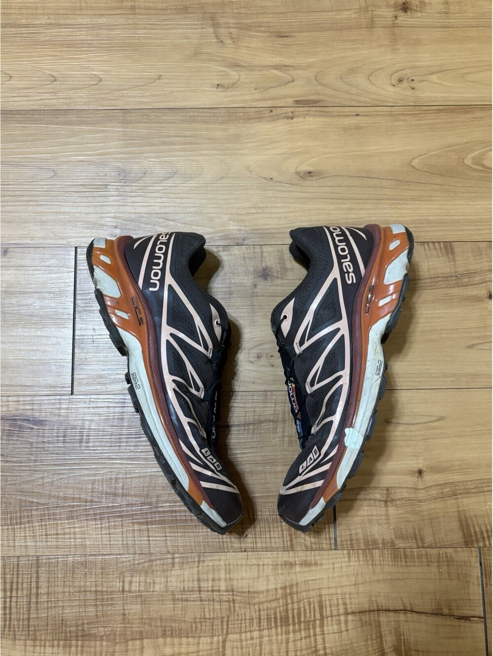 Salomon Xt-6 Mens Size 9 Women’s 10 L417515 Delicioso Chocolate Fondant Peach